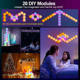 FIXLY Hexagon Glow Panels